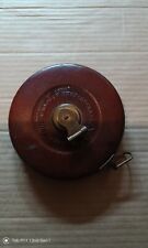 Vintage Leather Tape Measure by John Rabone & Sons Hockley Abbey picture