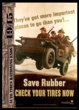 2021 Historic Autographs 1945 The End of the War Rationing of Auto Tires Ends in picture