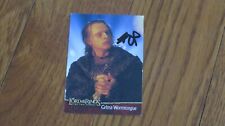Brad Dourif Autographed Hand Signed Lord of the Rings Card LOTR picture