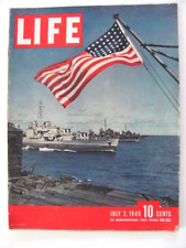 WWII WW2 1945 LIFE MAGAZINE, JULY 2, EISENHOUR, GUAM, HITLER, USED SUBSCRIPTION picture