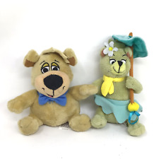 Hanna Barbera The Yogi Bear Show Cindy Bear 6” & Boo Boo 5” Plush Stuffed Animal picture