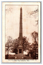 Tippecanoe Battlefield Monument, Battle Ground, Lafayette Indiana IN Postcard picture