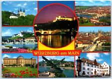 Postcard - Old bishop's town, Würzburg on the Main River - Würzburg, Germany picture