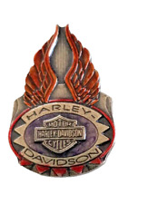 HARLEY DAVIDSON Upright Wings around Harley Davidson Shield Smaller Size picture