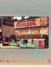1978 New York Follies BURLESK Gaiety Male Theater Howard Johnson 35mm Slide Film picture