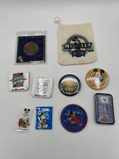 Lot Of Disney Pins Buttons Vintage Epcot & More picture