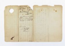 1791 New York Court Document Signed by Revolutionary War Hero Marinus Willett picture