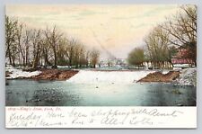 King's Dam York Pennsylvania 1906 Antique Postcard picture