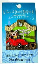 Disney World WDW Piece of Disney History Pin Mr Toads Wild Ride LE   picture