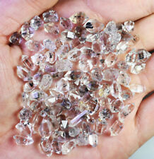 95pcs Natural Herkimer Diamond Black Phantom Crystal Quartz Mineral Specimen picture