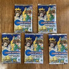 Upper Deck CardCaptors Series Two 1st Edition Booster Packs X5 **Sealed Packs** picture