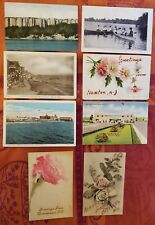 ANTIQUE POSTCARD LOT of 8- NEW YORK, NEW JERSEY, CONN- PALLISADES, ASBURY PARK picture
