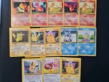 Pokemon Bundle - 13x Starter Cards Pikachu Eevee Charmander Squirtle WOTC  picture