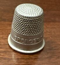 Vintage Spencer Bros Furniture advertising thimble. Clearfield, County Pa? picture