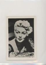 1940-50s Belgian Gum Film Stars Black and White All Caps Text Lana Turner f5h picture