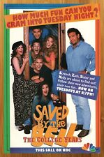 1993 Saved by the Bell The College Years Print Ad/Poster TV Series Promo Art 90s picture