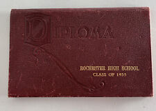 Rochester New Hampshire 1935 High School Diploma Antique RARE❗️❗️❗️ picture