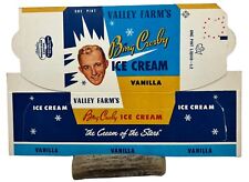NEW1953 Valley Forge Bing Crosby Ice Cream Pint Cardboard Advertising Carton Box picture
