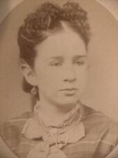 CDV Photo of Well Dressed Victorian Era Woman - New York picture
