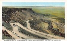 c1920 Aerial View Automobile Road La Bajada Hill Ocean Hwy Near Santa Fe NM P545 picture