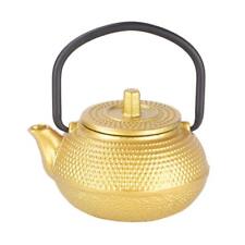 Japanese Cast Iron Teapot, Cast Iron Teapot Gold, Japanese Tetsubin Tea Kettl... picture