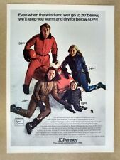 1971 JCPenney Snowmobile Suits vintage print Ad picture
