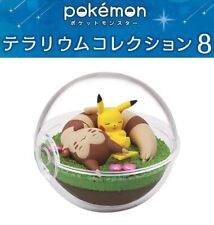 RE-MENT Pokemon Terrarium Collection 8 Poke Ball Case Mini Figure Pikachu Furret picture
