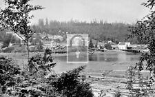Gig Harbor Logging Washington WA Reprint Postcard picture
