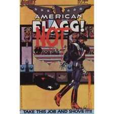 American Flagg #8 in Very Fine minus condition. First comics [h, picture