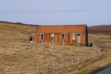 Photo 6x4 The old tin kirk, Dalsetter, Yell Colvister This 'rusty sh c2007 picture