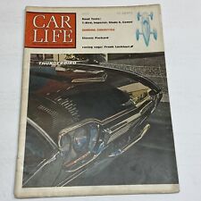 Car Life Magazine July 1961 Sebring Corvettes Packard Frank Lockhart T-Bird Auto picture