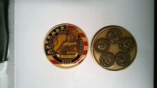 CHALLENGE COIN OPERATION IRAQI FREEDOM 2003 FREEDOM ISNT FREE ALL MILITARY FORCE picture