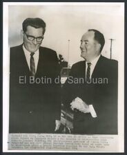 VINTAGE PRESS PHOTO / ROBERTO SANCHEZ VILELLA / PUERTO RICO 1964 #6 picture