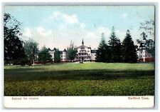 1907 Retreat For Insane Hospital Hartford Connecticut CT Posted Antique Postcard picture