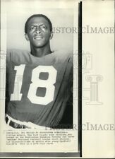 1971 Wirephoto Clifton McNeil former NY Giant wide receiver traded Redskins 11X8 picture