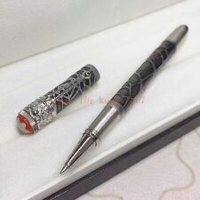 Luxury Spider Metal Series Openwork Grey+Silver Color 0.7mm Ink Rollerball Pen picture