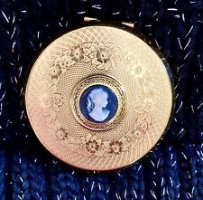Beautiful Vintage Stratton Cameo Compact Collectible From the 1950's picture