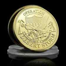 Gulf War Operation Desert Storm Veteran Commemorative Challenge Coin Gift picture