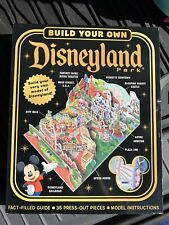 DISNEYLAND MODEL Build Your Own Park KIT and Info Book NEW Sealed FAST  picture