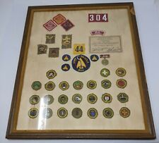 Vintage Boy Scout Eagle Merit Badge Collection circa 1947 picture