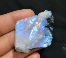 100% Natural Fabulous Rainbow Moonstone Raw 119.45 Crt Moonstone Rough Jewelry picture