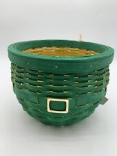 NEW Longaberger 2024 St. Patrick's Day Pot of Gold Basket Set picture