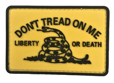 Don't Tread On Me #3 PVC Patch Gadsden (Recon SEAL Swat Special Forces GB) 1273 picture
