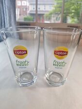 Lipton tea glasses vintage 1980 picture