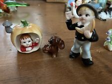 Rare Version-Peter Pumpkin Eater-bone China Miniature Nursery Rhyme picture