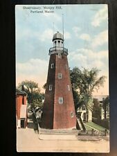 Vintage Postcard 1916 Observatory Munjoy Hill Portland Maine picture