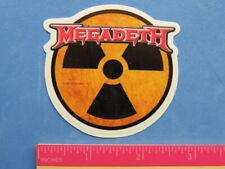 Music STICKER ~ MEGADEATH: Los Angeles Heavy Metal Thrash Band Formed in 1983 picture