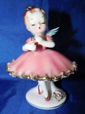 Vintage ARNART (Tamchin) Creation ANGEL BALLERINA In Pink Dress picture