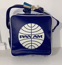 Pan Am Innovator Originals Bag Certified Vintage Style Pan Am Blue White JFK picture