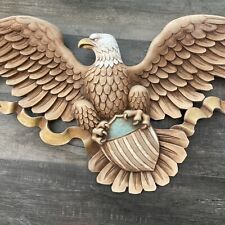 Vintage Syroco Eagle Made In USA 3762 45” X 17” Wall Mounted American picture
